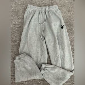 Pacsun x playboy grey sweatpants